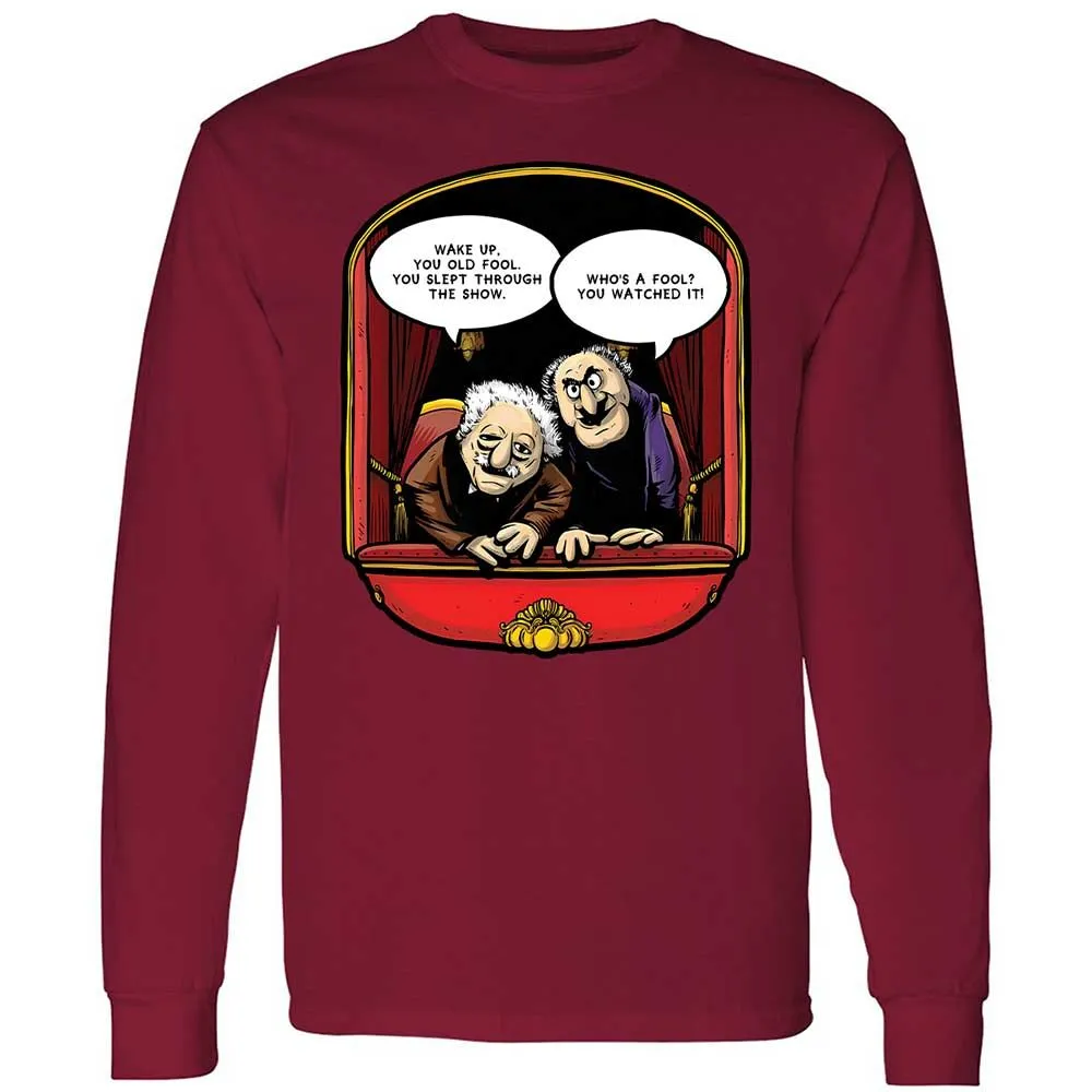 Statler and Waldorf (Wake Up) - Cardinal Red - 17