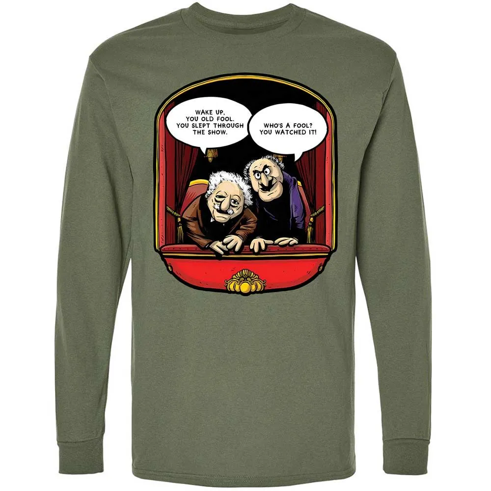 Statler and Waldorf (Wake Up) - Military Green - 19