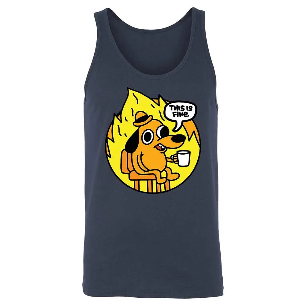 This is Fine - Navy - 8