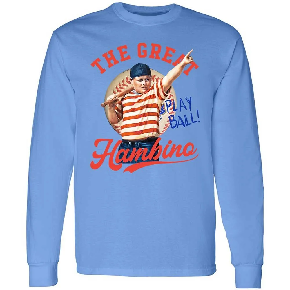 Long Sleeve T-Shirt - D3F4JRMQ - Carolina Blue - 5