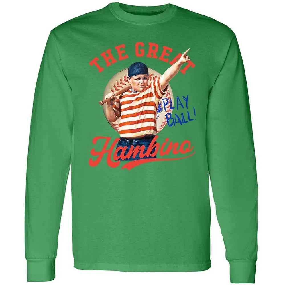 Long Sleeve T-Shirt - D3F4JRMQ - Irish Green - 11