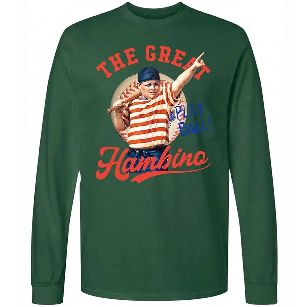 Long Sleeve T-Shirt - D3F4JRMQ - Forest Green - 14