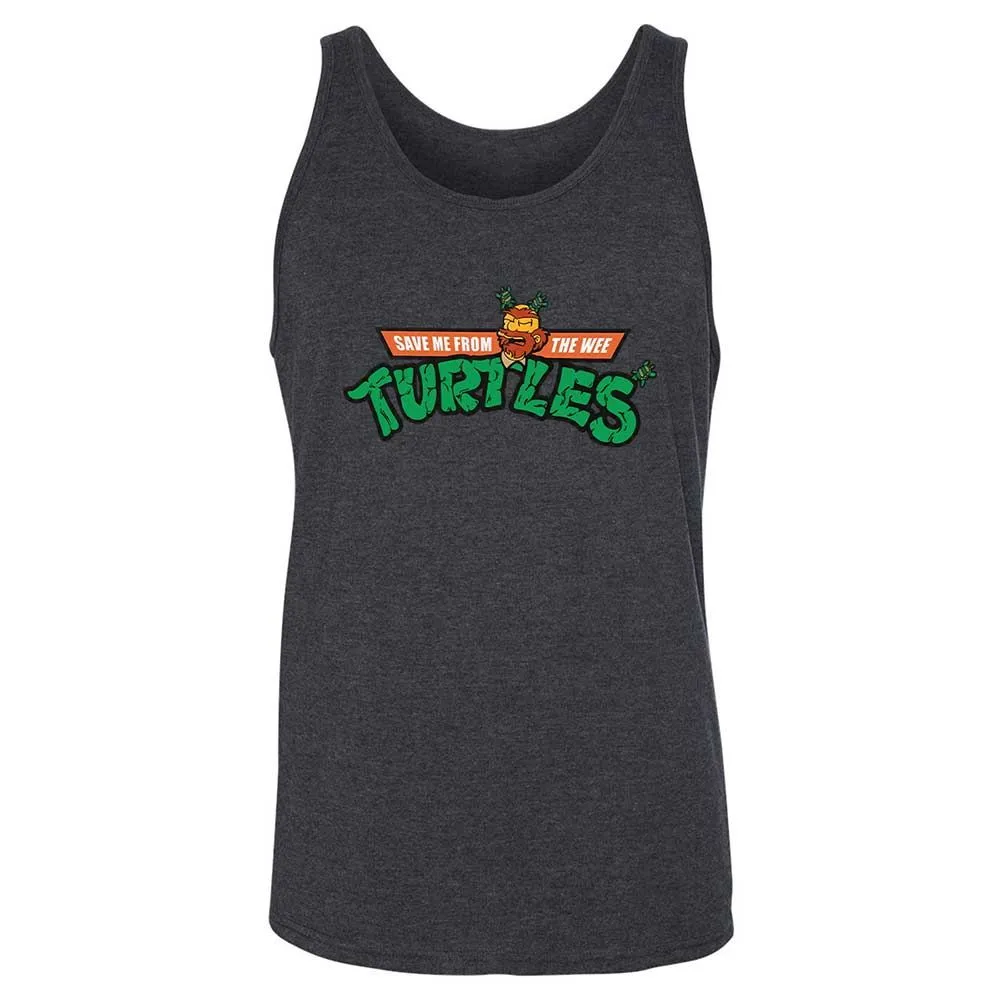 Save Me From The Wee Turtles - Dark Grey Heather - 10