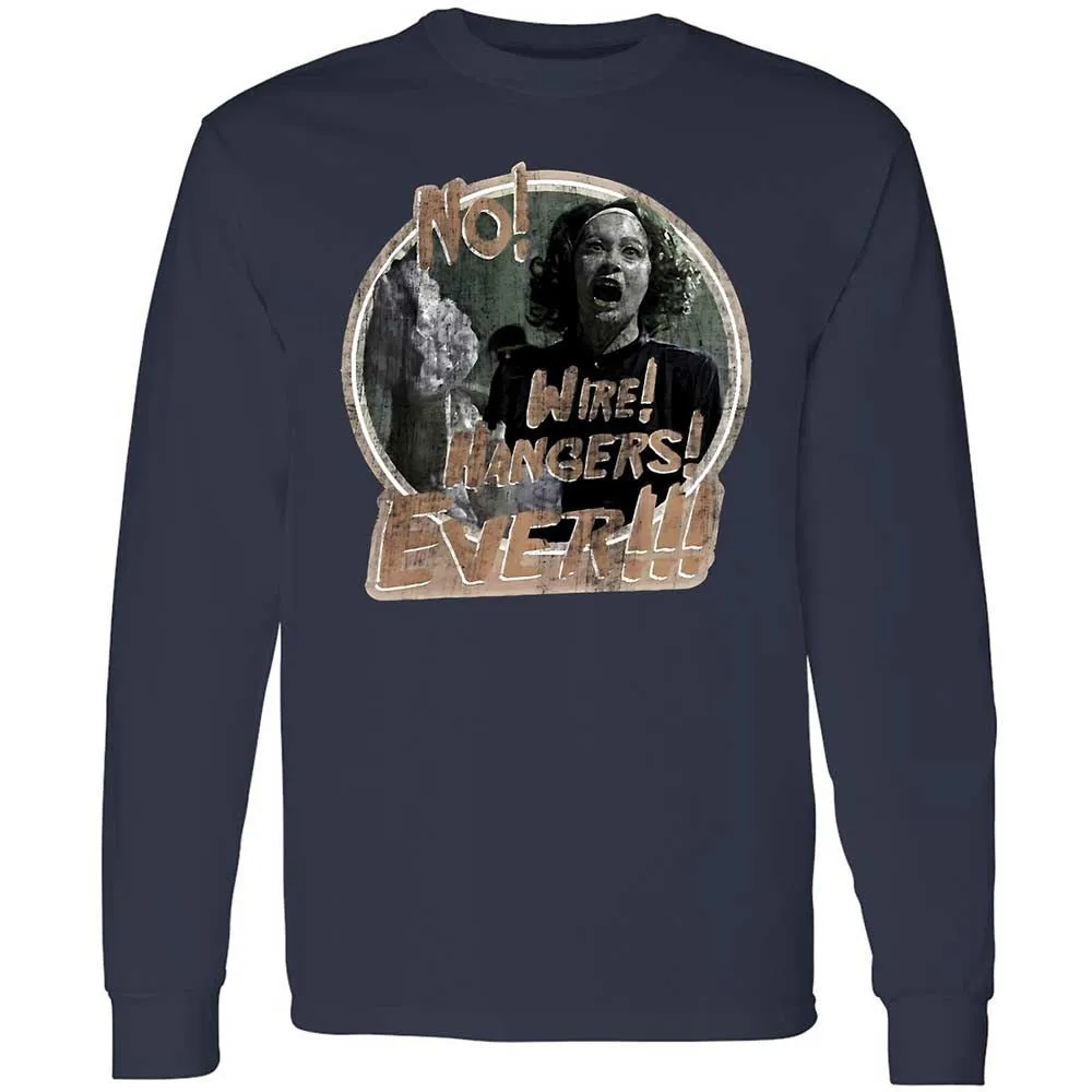 Long Sleeve T-Shirt - N4ZAQFG8 - Navy - 13
