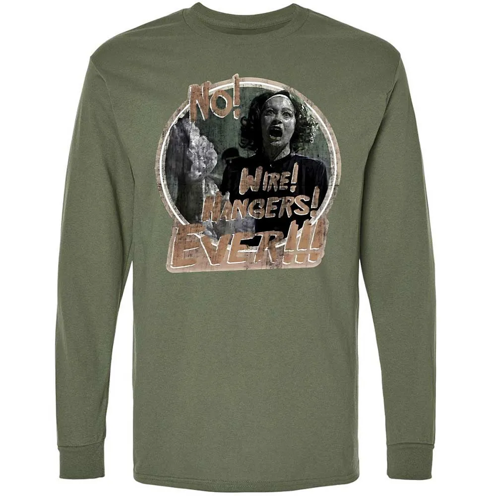 Long Sleeve T-Shirt - N4ZAQFG8 - Military Green - 19