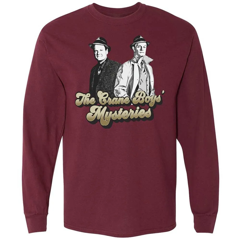 Long Sleeve T-Shirt - CKD51ZC3 - Maroon - 16