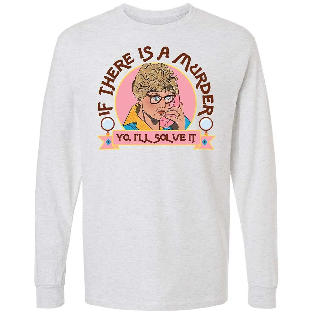 Long Sleeve T-Shirt - GBRQMV87 - Ash - 2