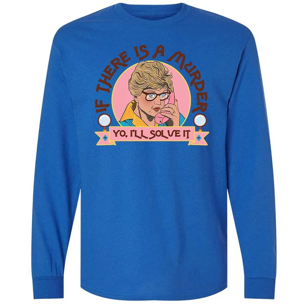 Long Sleeve T-Shirt - GBRQMV87 - Royal - 7