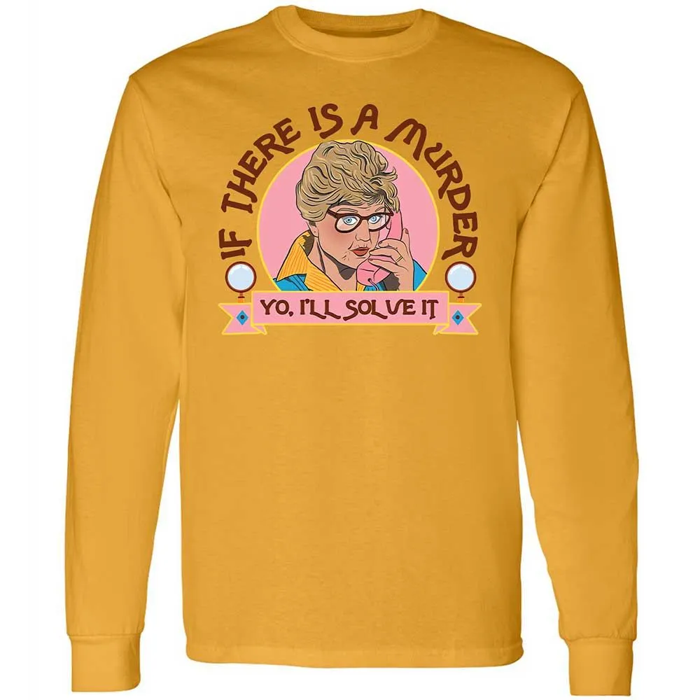 Long Sleeve T-Shirt - GBRQMV87 - Gold - 10
