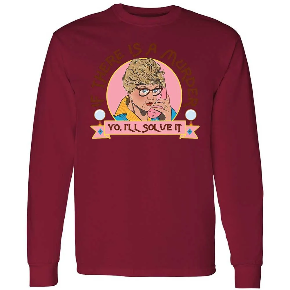 Long Sleeve T-Shirt - GBRQMV87 - Cardinal Red - 17