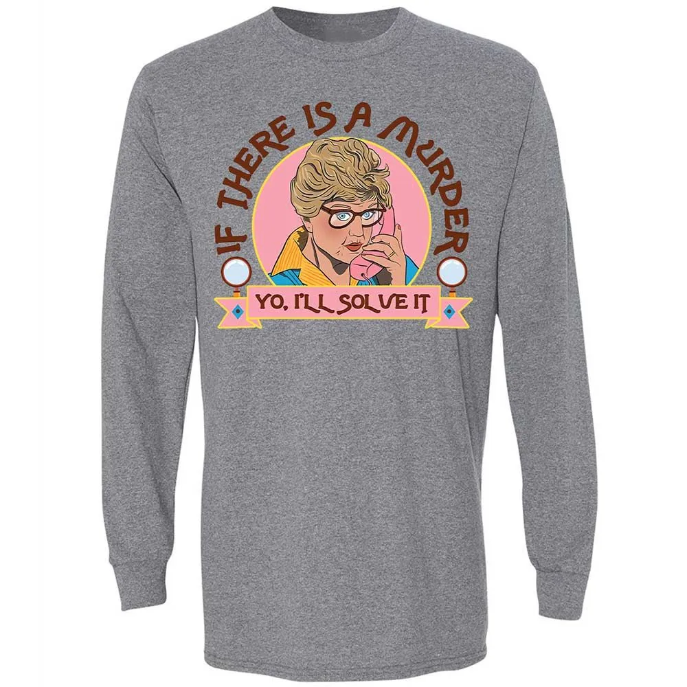 Long Sleeve T-Shirt - GBRQMV87 - Graphite Heather - 18