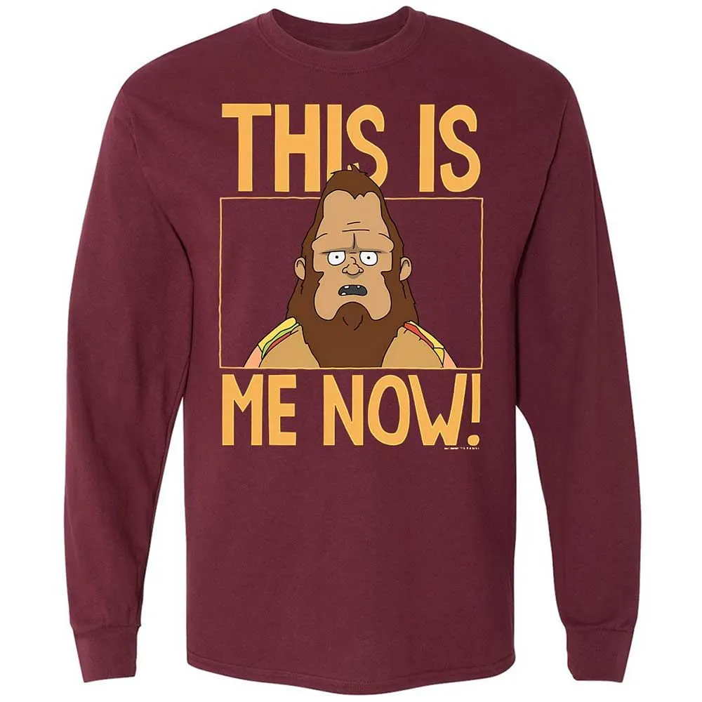 Long Sleeve T-Shirt - RGS66SEQ - Maroon - 16