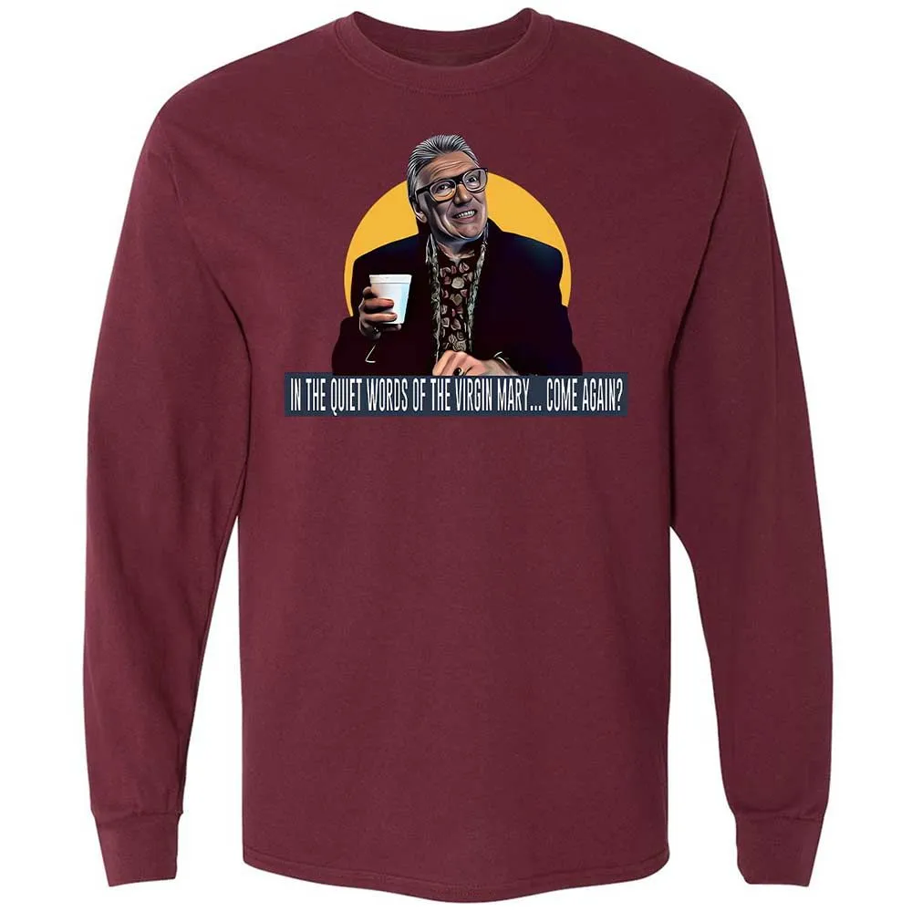 Long Sleeve T-Shirt - 5K4B5P88 - Maroon - 16