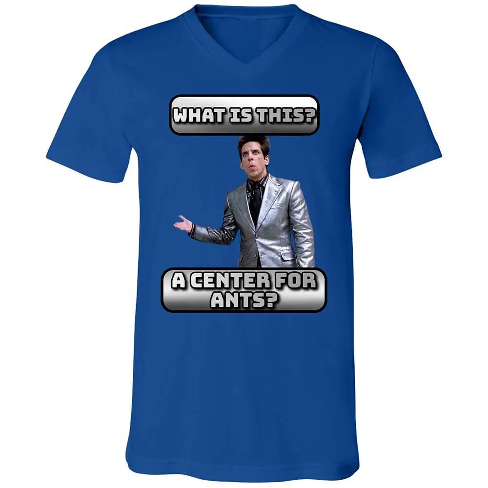 Unisex V-Neck T-Shirt - 1P6LY7D8 - True Royal - 3