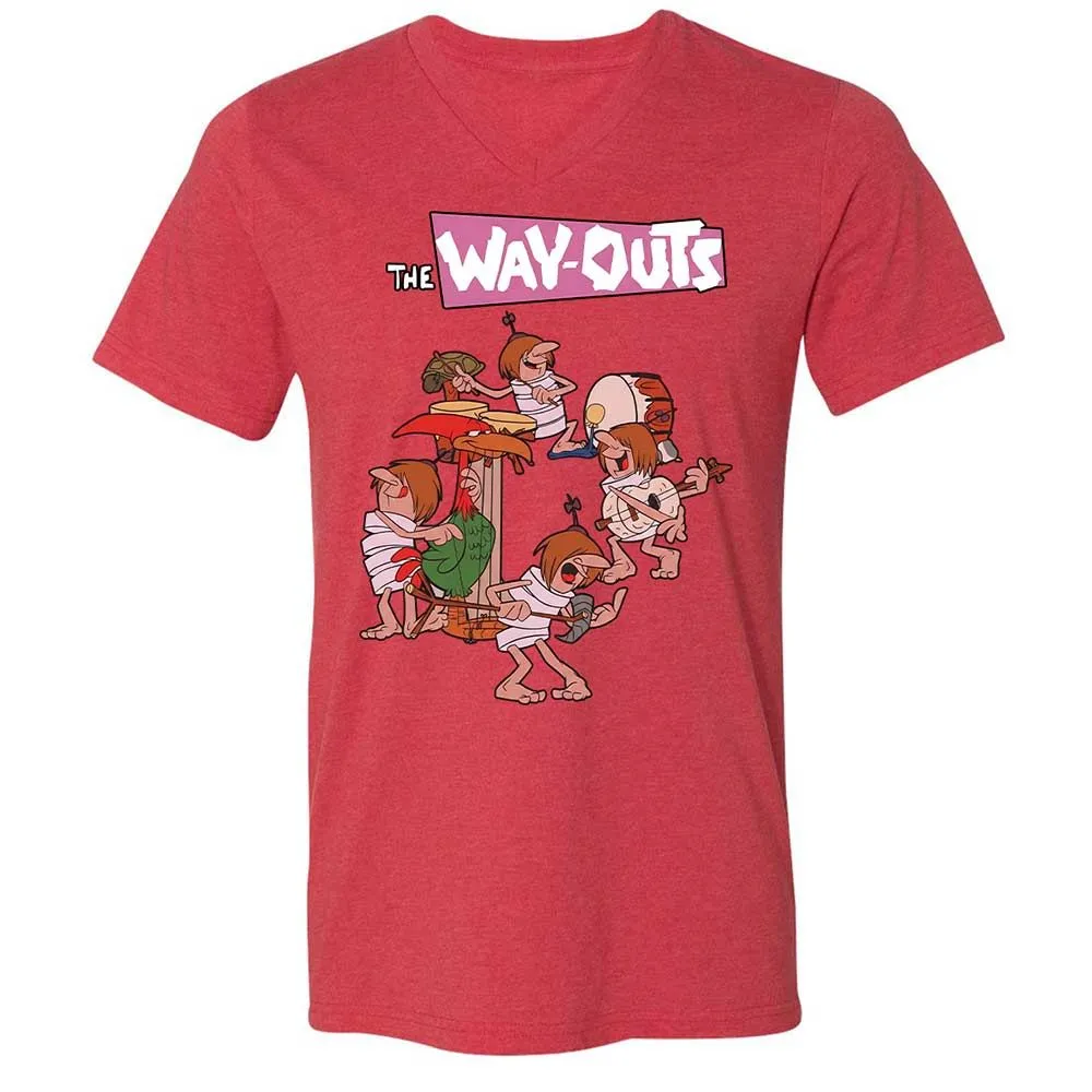 The Way-Outs Groovy 60's - Heather Red - 6