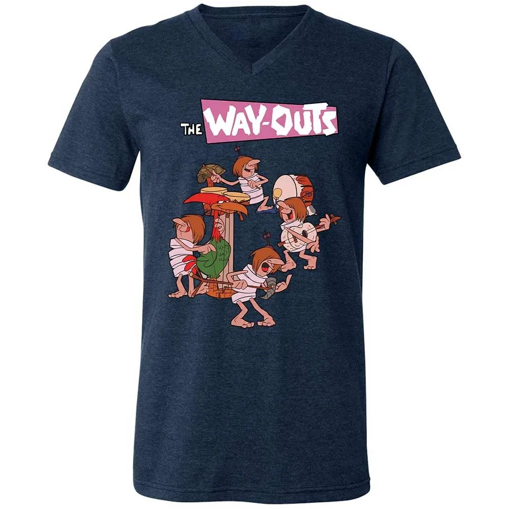The Way-Outs Groovy 60's - Heather Navy - 13