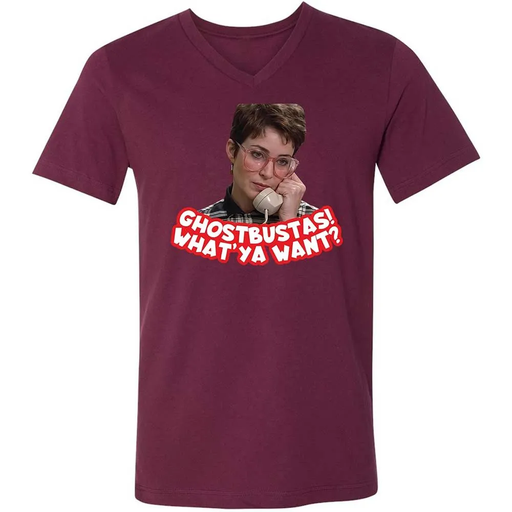 Unisex V-Neck T-Shirt - UVW8915Z - Maroon - 14
