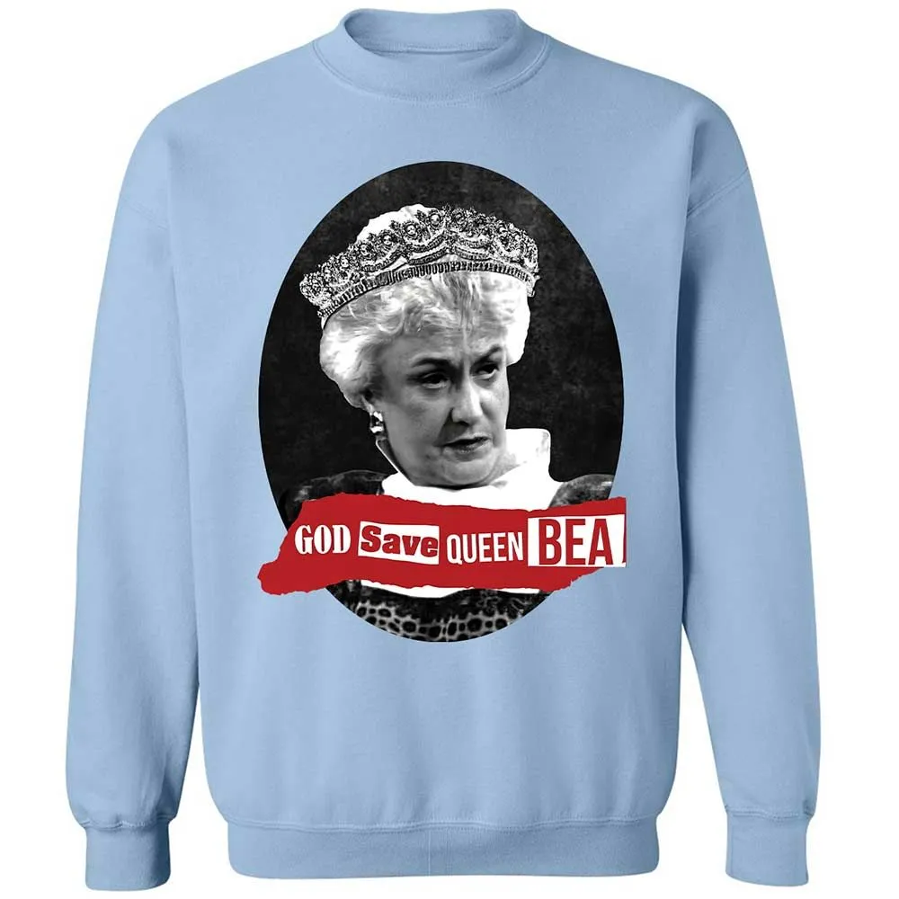 God Save Queen Bea - Light Blue - 4
