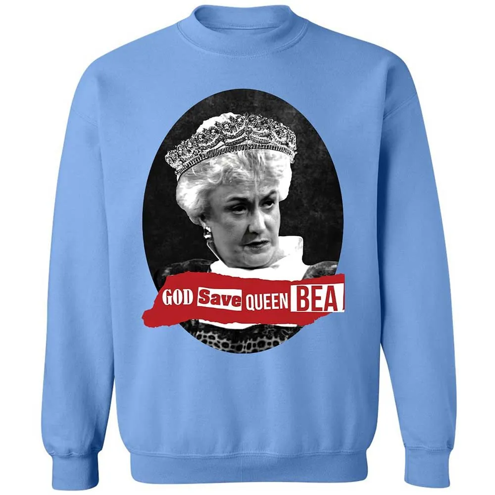 God Save Queen Bea - Carolina Blue - 5