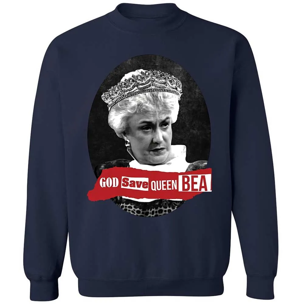 God Save Queen Bea - Navy - 15