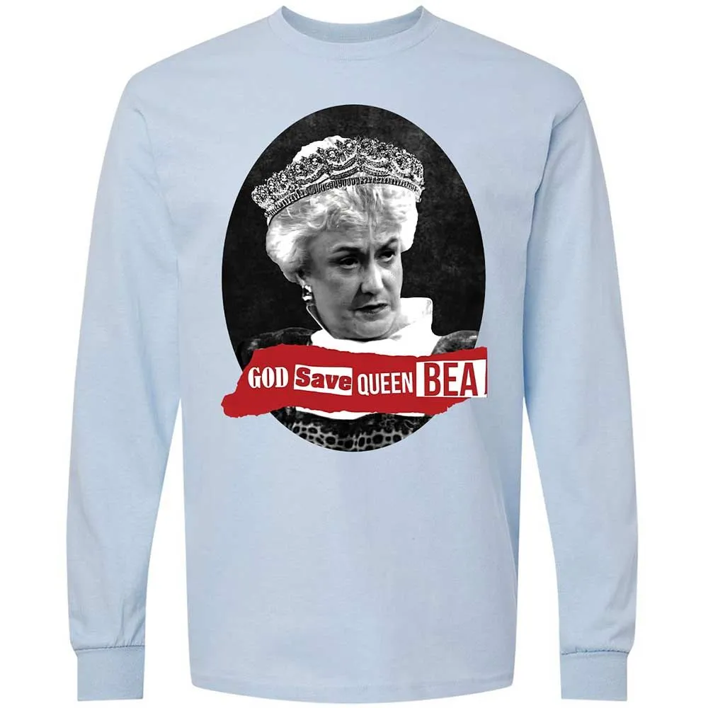God Save Queen Bea - Light Blue - 4