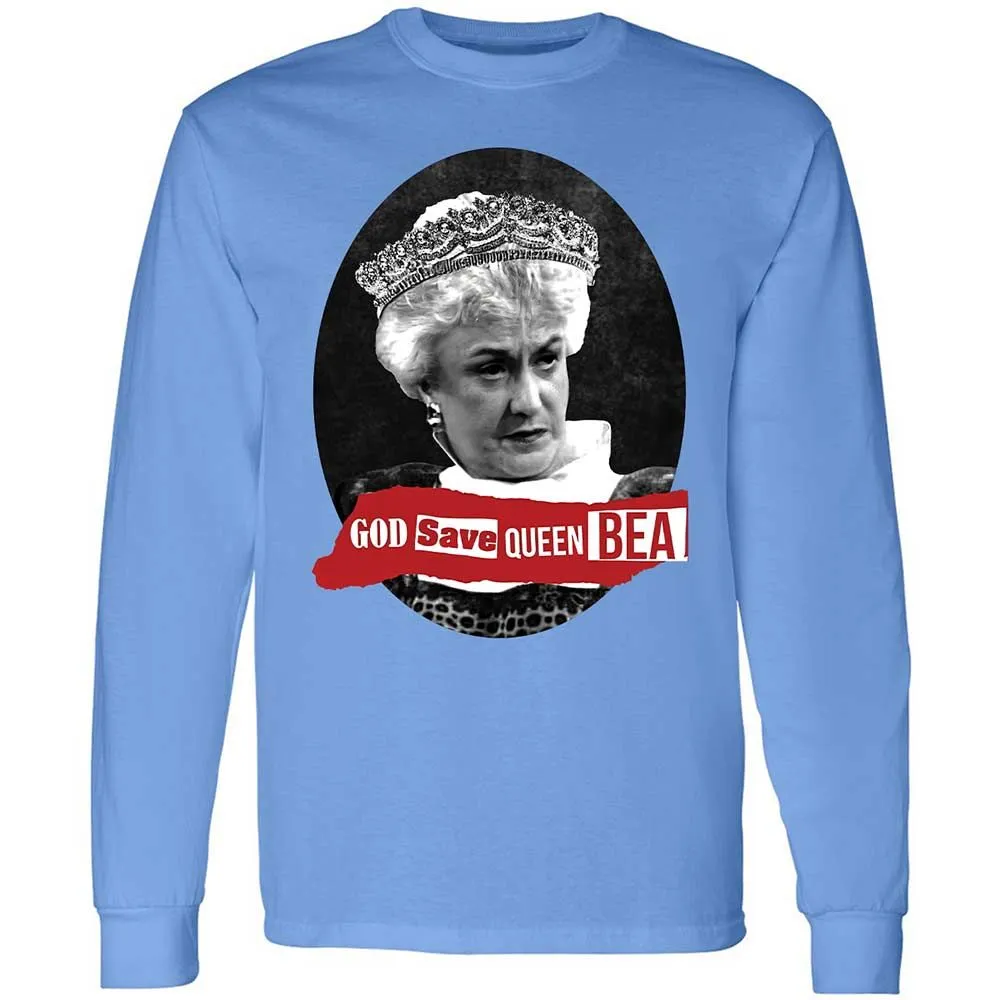 God Save Queen Bea - Carolina Blue - 5