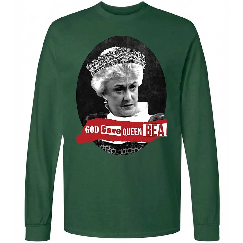 God Save Queen Bea - Forest Green - 14