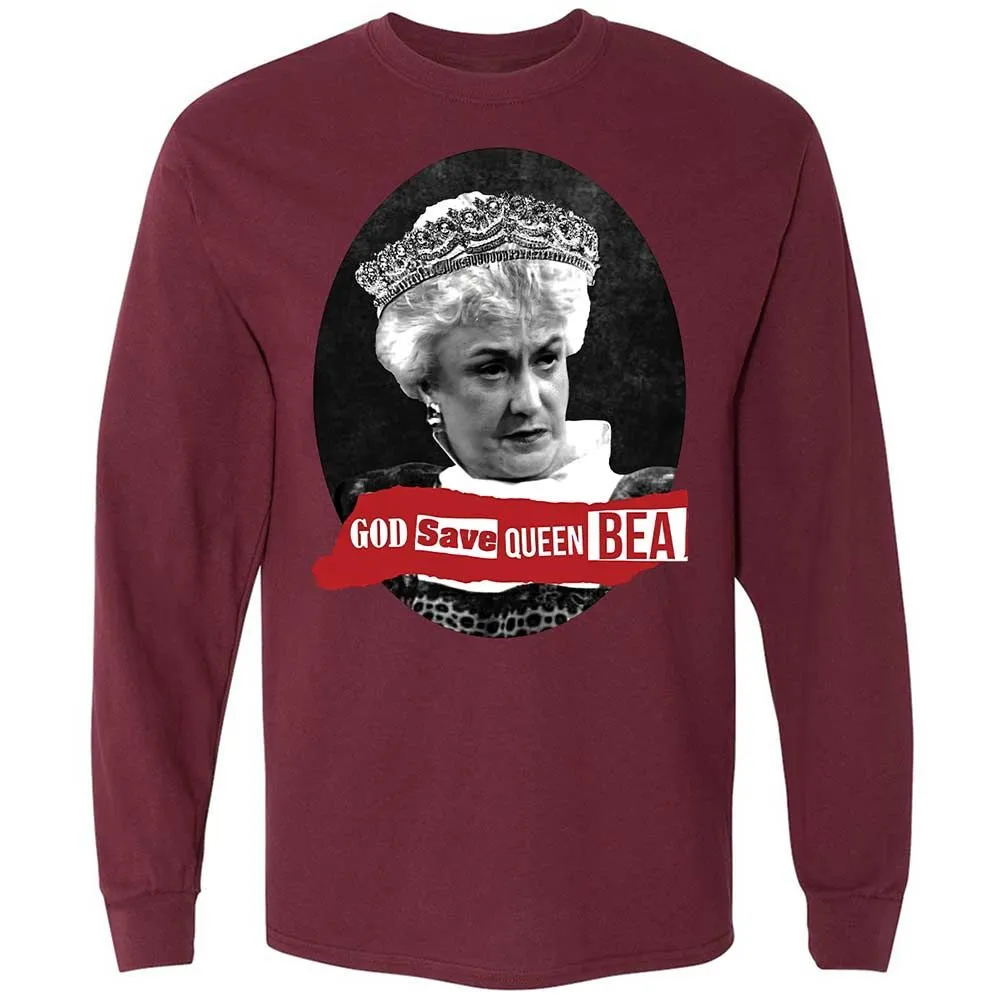 God Save Queen Bea - Maroon - 16