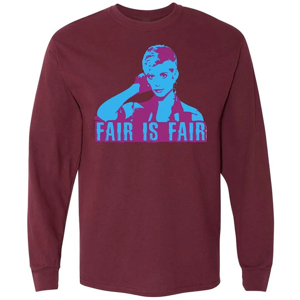 Fair is Fair - Maroon - 16