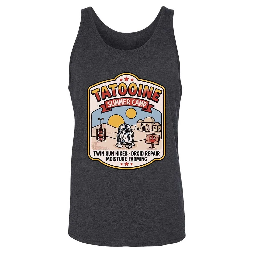 Unisex Jersey Tank - EUBTDXXS - Dark Grey Heather - 10