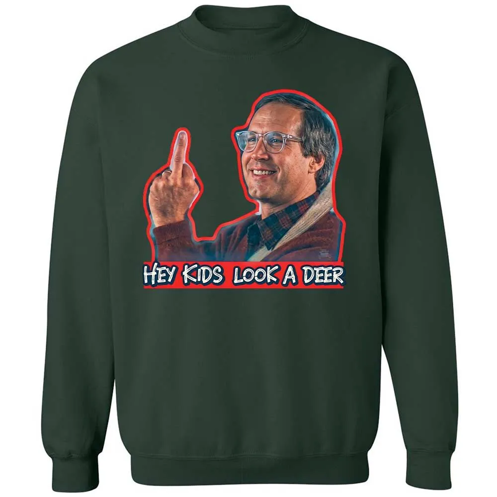 Hey Kids, Look a Deer - Forest Green - 17