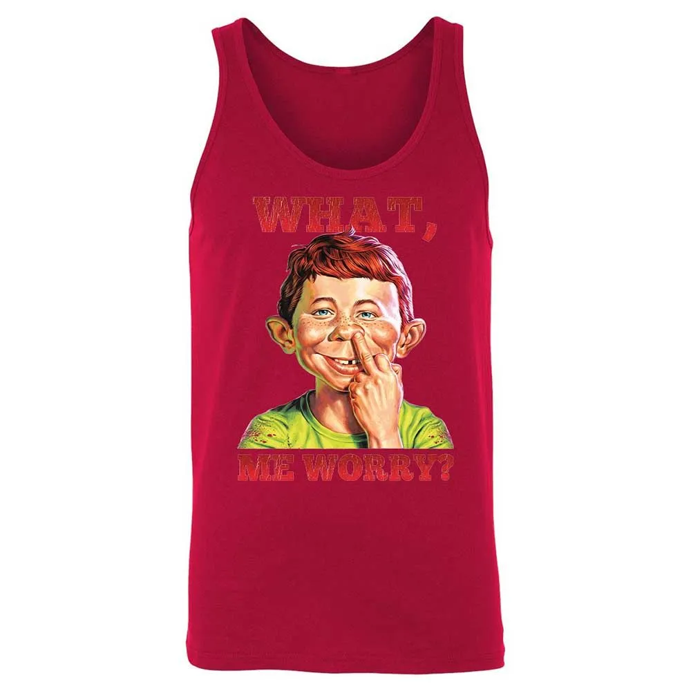 Unisex Jersey Tank - AJEA881X - Red - 3