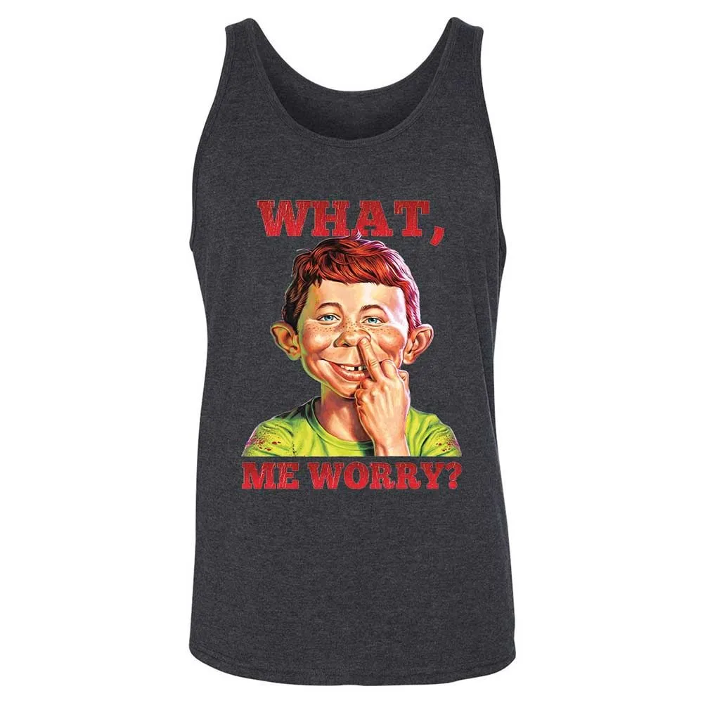 Unisex Jersey Tank - AJEA881X - Dark Grey Heather - 10