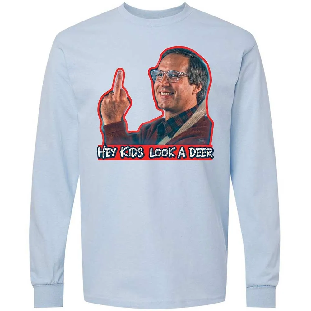 Hey Kids, Look a Deer - Light Blue - 4