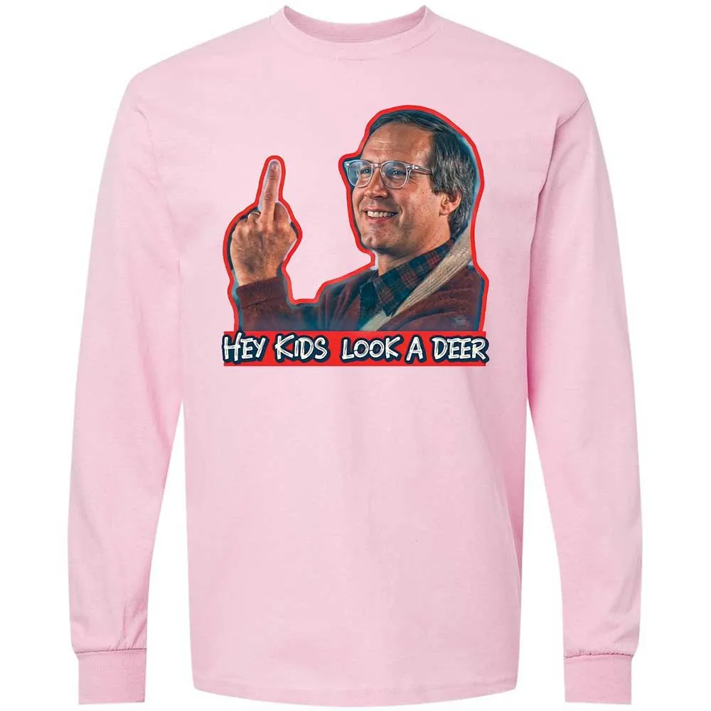 Hey Kids, Look a Deer - Light Pink - 6