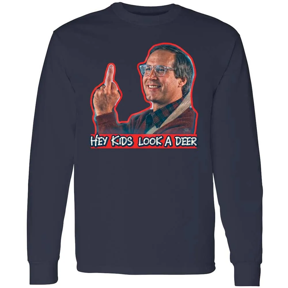 Hey Kids, Look a Deer - Navy - 13