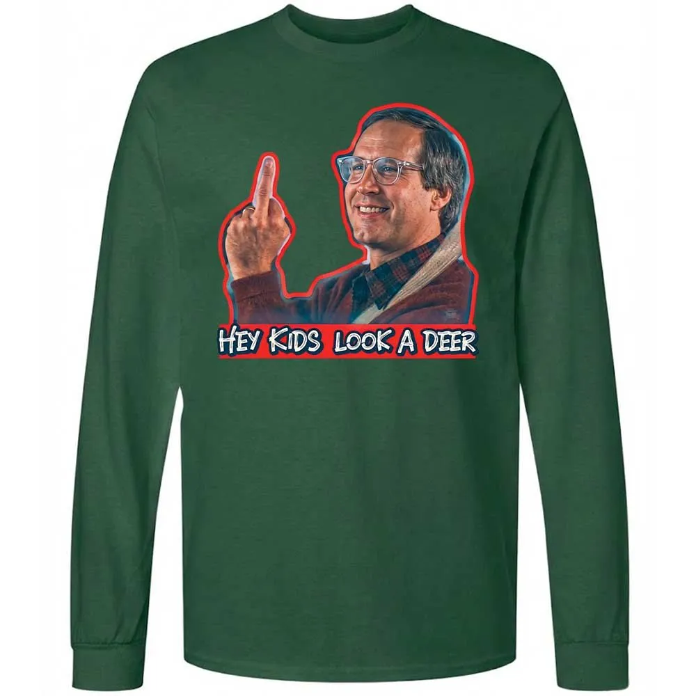 Hey Kids, Look a Deer - Forest Green - 14
