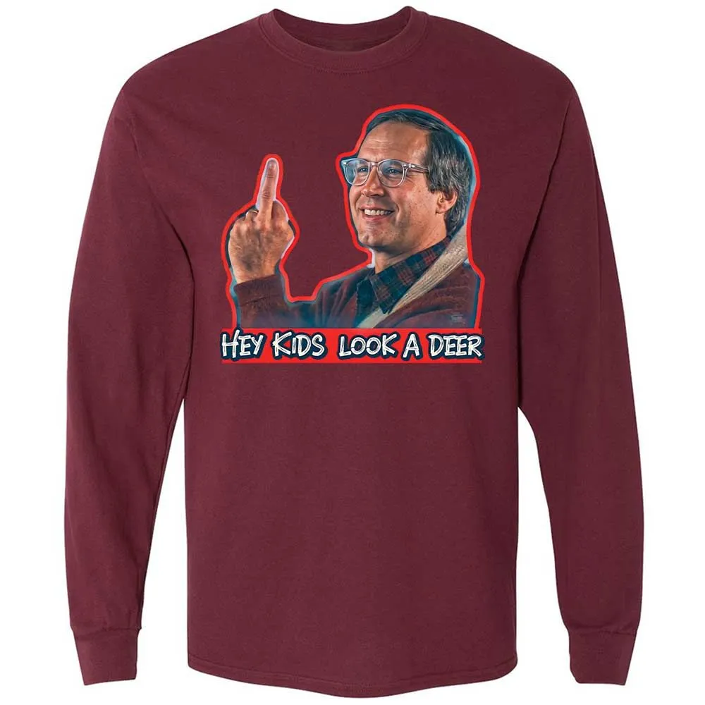 Hey Kids, Look a Deer - Maroon - 16
