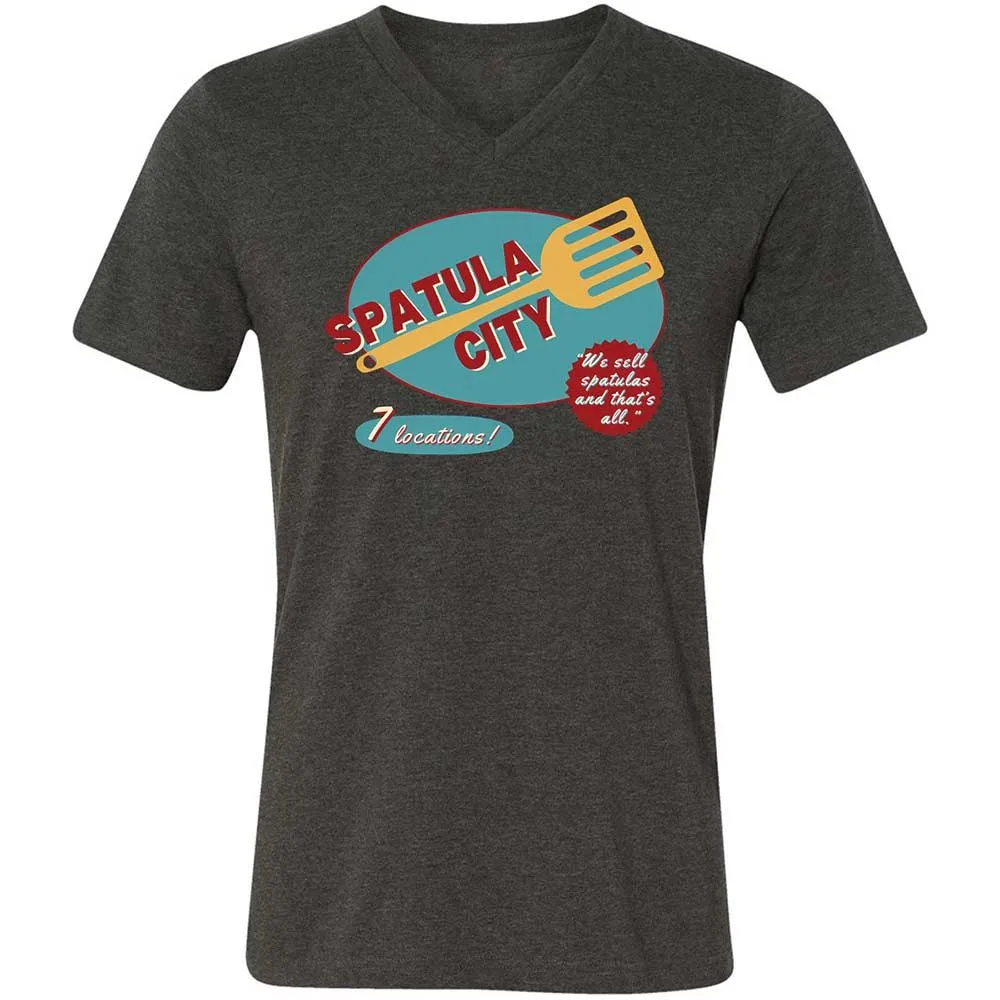 Spatula City - Dark Grey Heather - 8