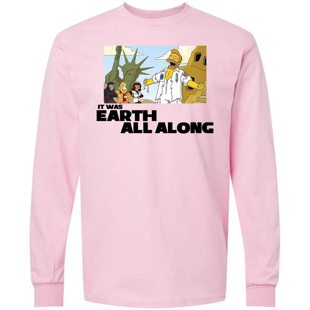 It was Earth all along - Light Pink - 6