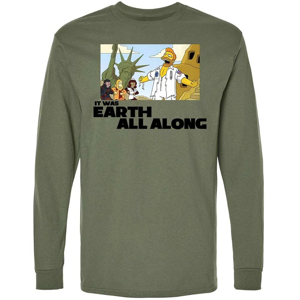 It was Earth all along - Military Green - 19
