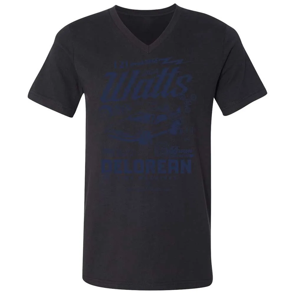 Unisex V-Neck T-Shirt - HMXFGLLE - Black - 11