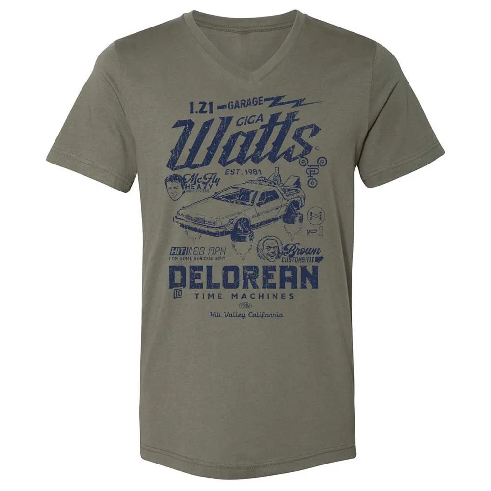 Unisex V-Neck T-Shirt - HMXFGLLE - Military Green - 15