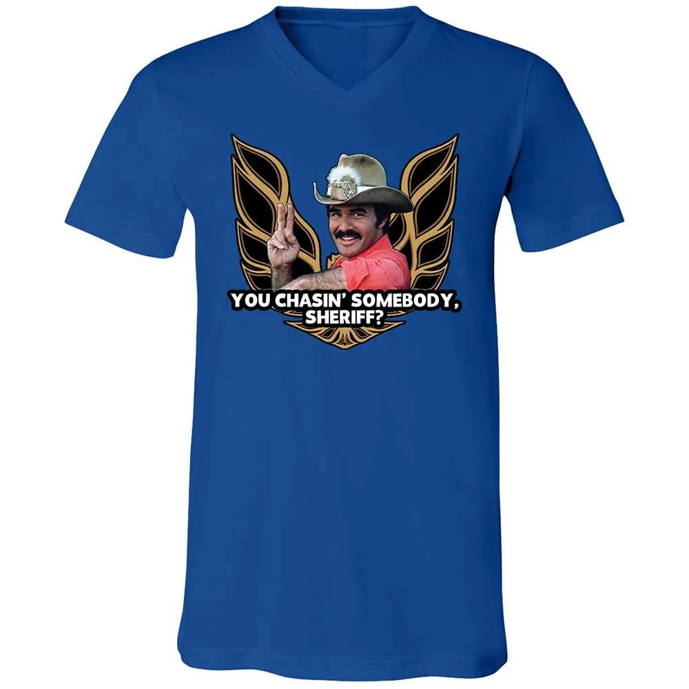 Unisex V-Neck T-Shirt - 2Z4369W6 - True Royal - 3