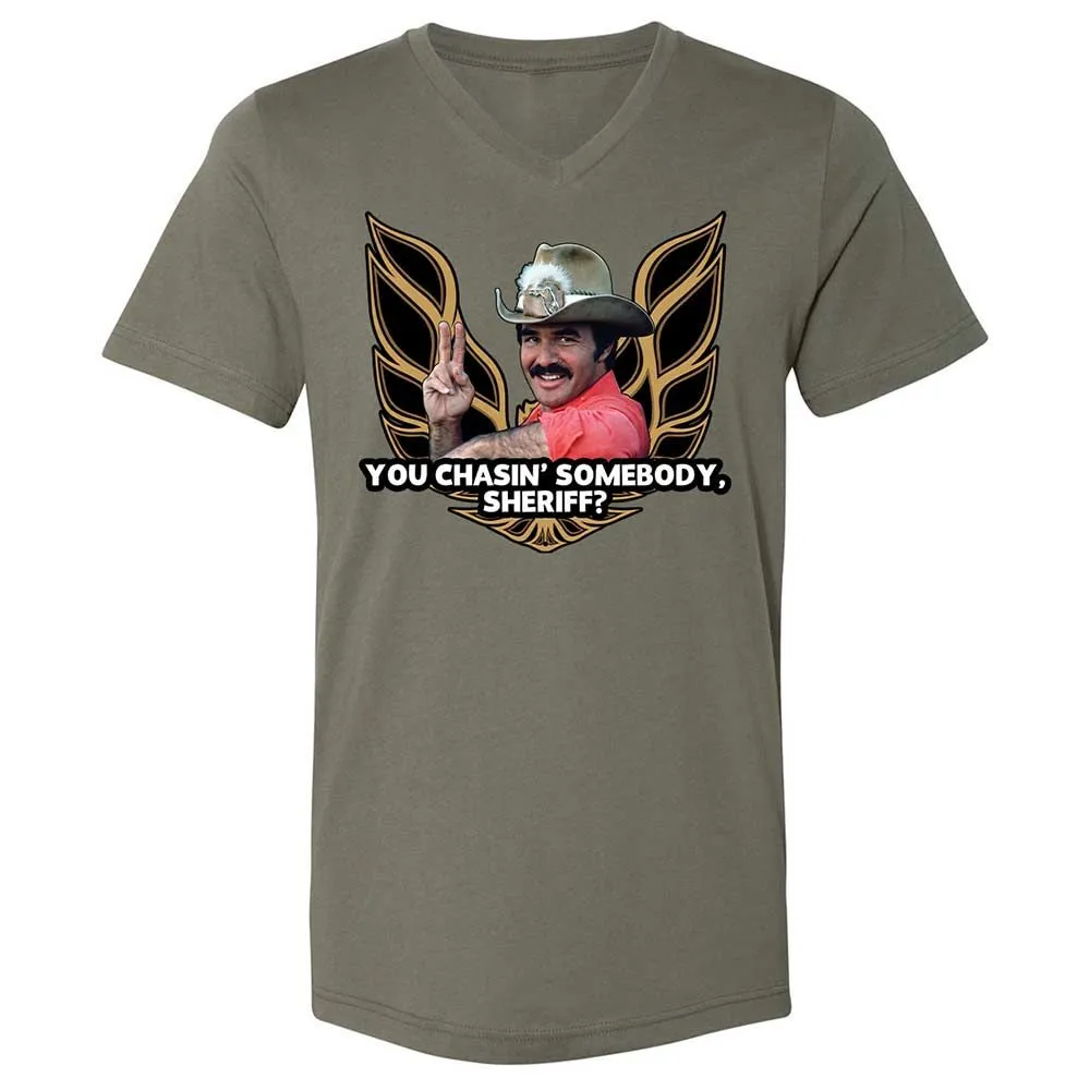 Unisex V-Neck T-Shirt - 2Z4369W6 - Military Green - 15