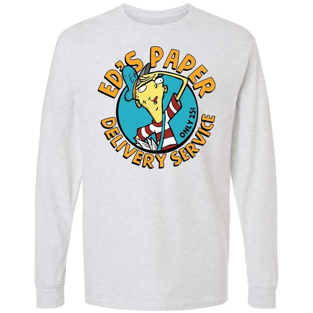 Long Sleeve T-Shirt - TE5YUV1J - Ash - 2