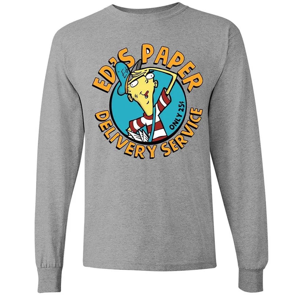 Long Sleeve T-Shirt - TE5YUV1J - Sport Grey - 3