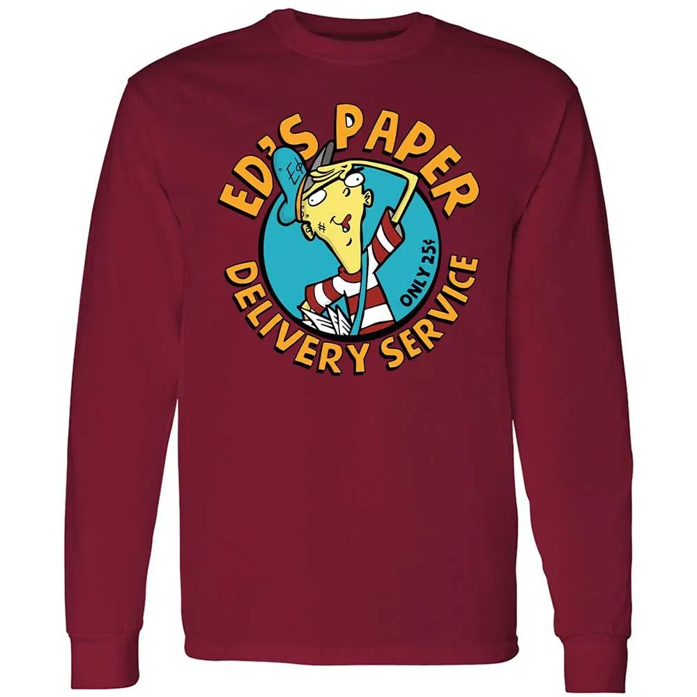 Long Sleeve T-Shirt - TE5YUV1J - Cardinal Red - 17