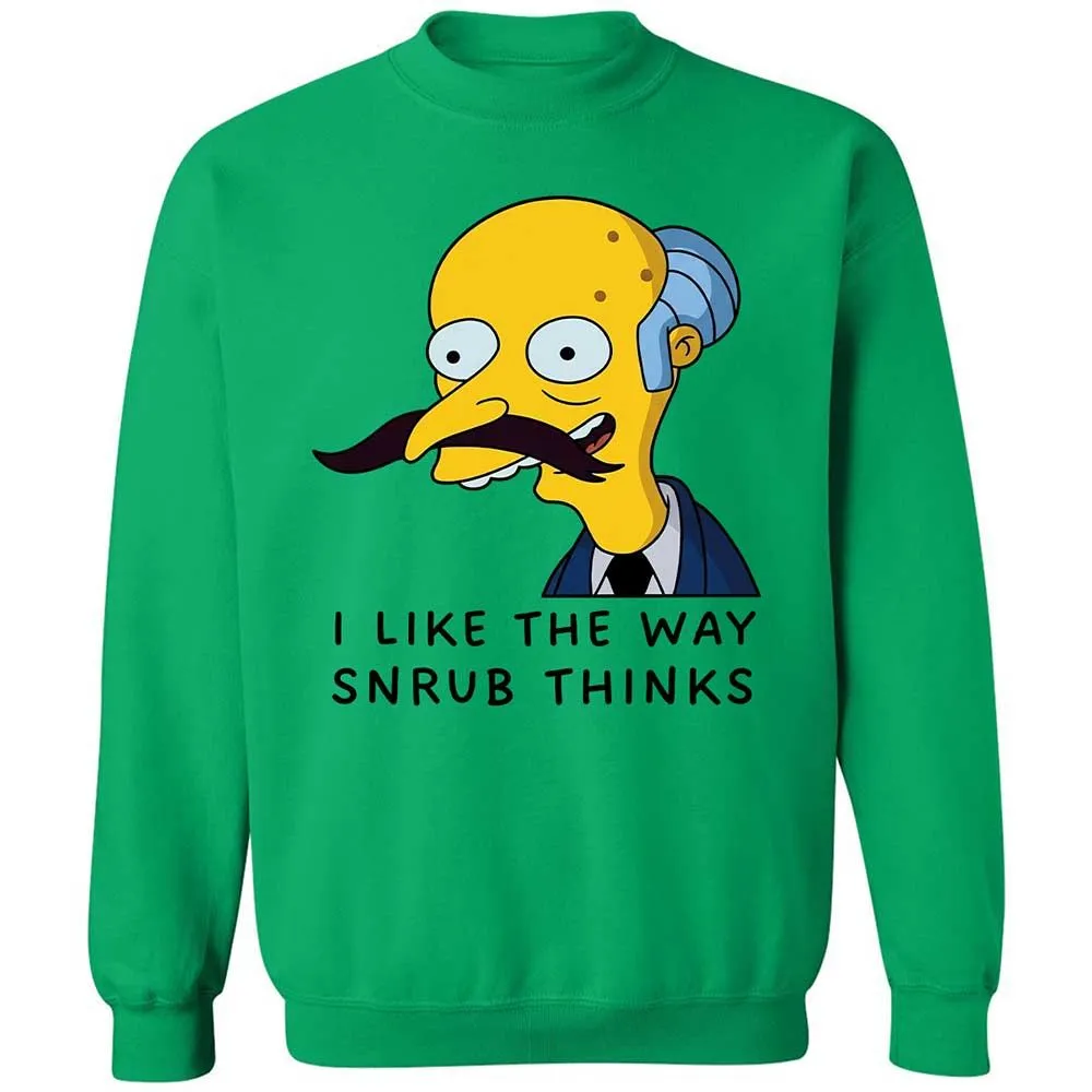 I Like the Way Snrub Thinks - Irish Green - 13