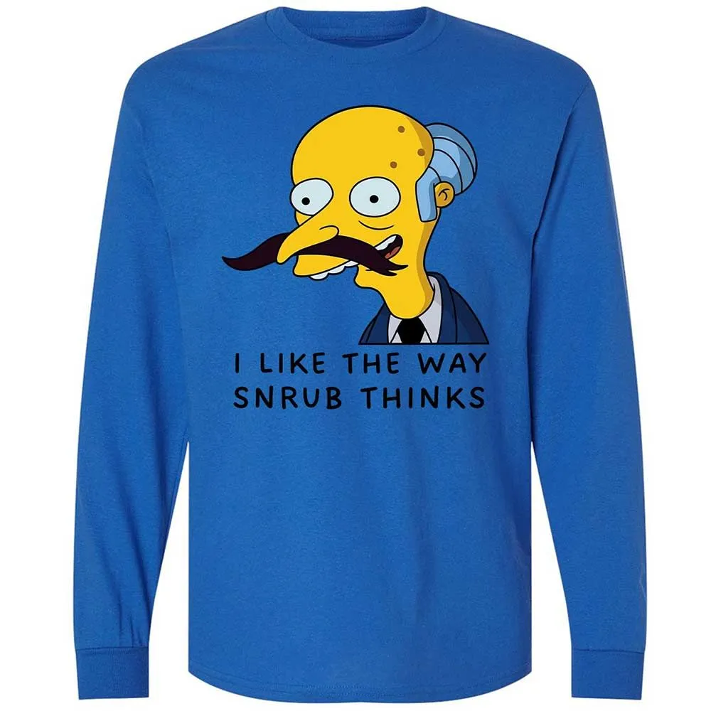 I Like the Way Snrub Thinks - Royal - 7